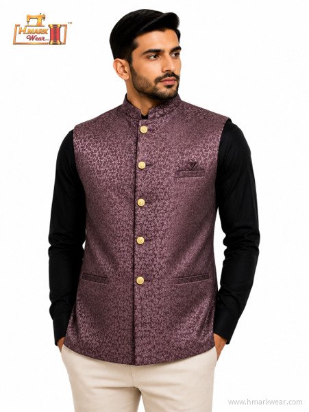 HMARK WEAR Teal Blue Floral Modi Coat