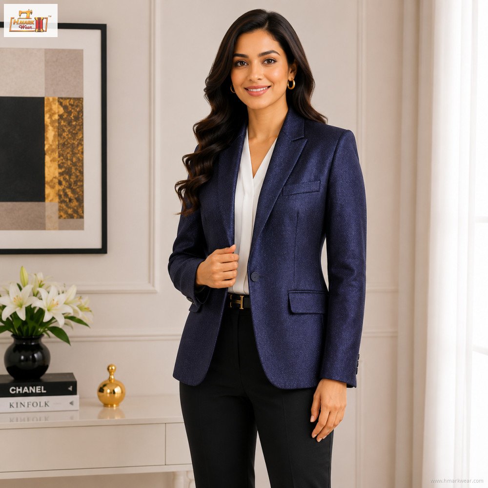 Royal Navy Textured Women’s Blazer