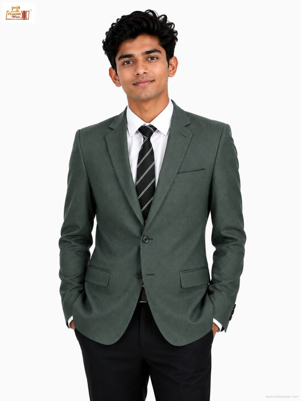 Deep Forest Green Institute Blazer
